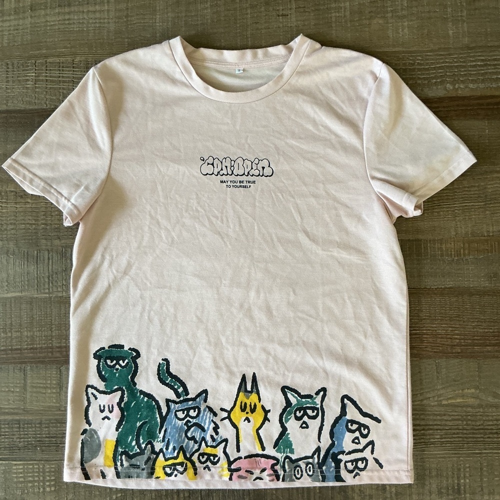 Cph Open Skateboarding Event Copenhagen May You Be True To Yourself Cat Tshirt